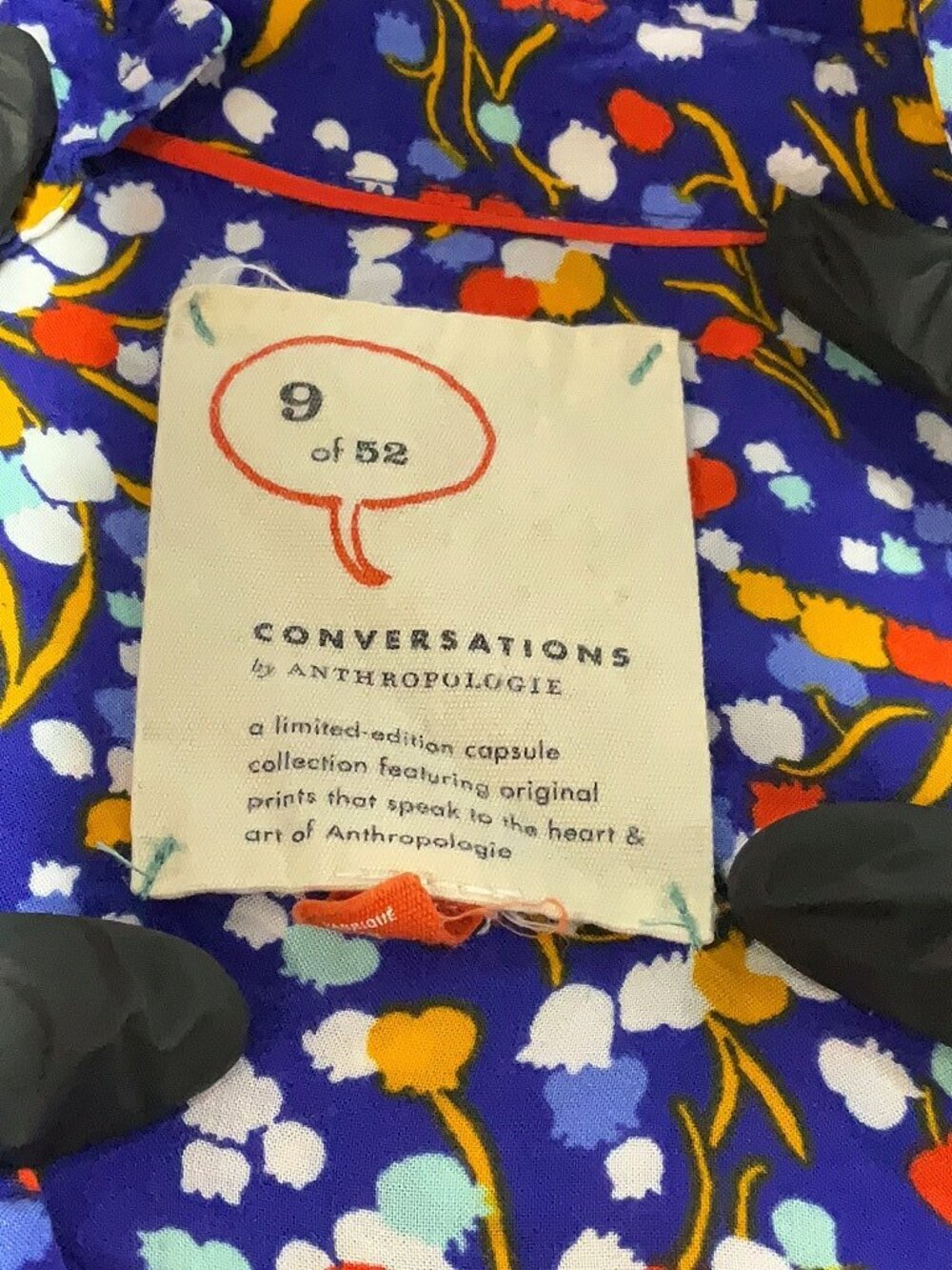 Conversations by Anthropologie Colloquial Pop Potpourri Floral Button Down Shirt - Picture 4 of 7